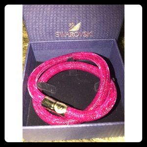 Swarovski Crystal Double Wrap Bracelet